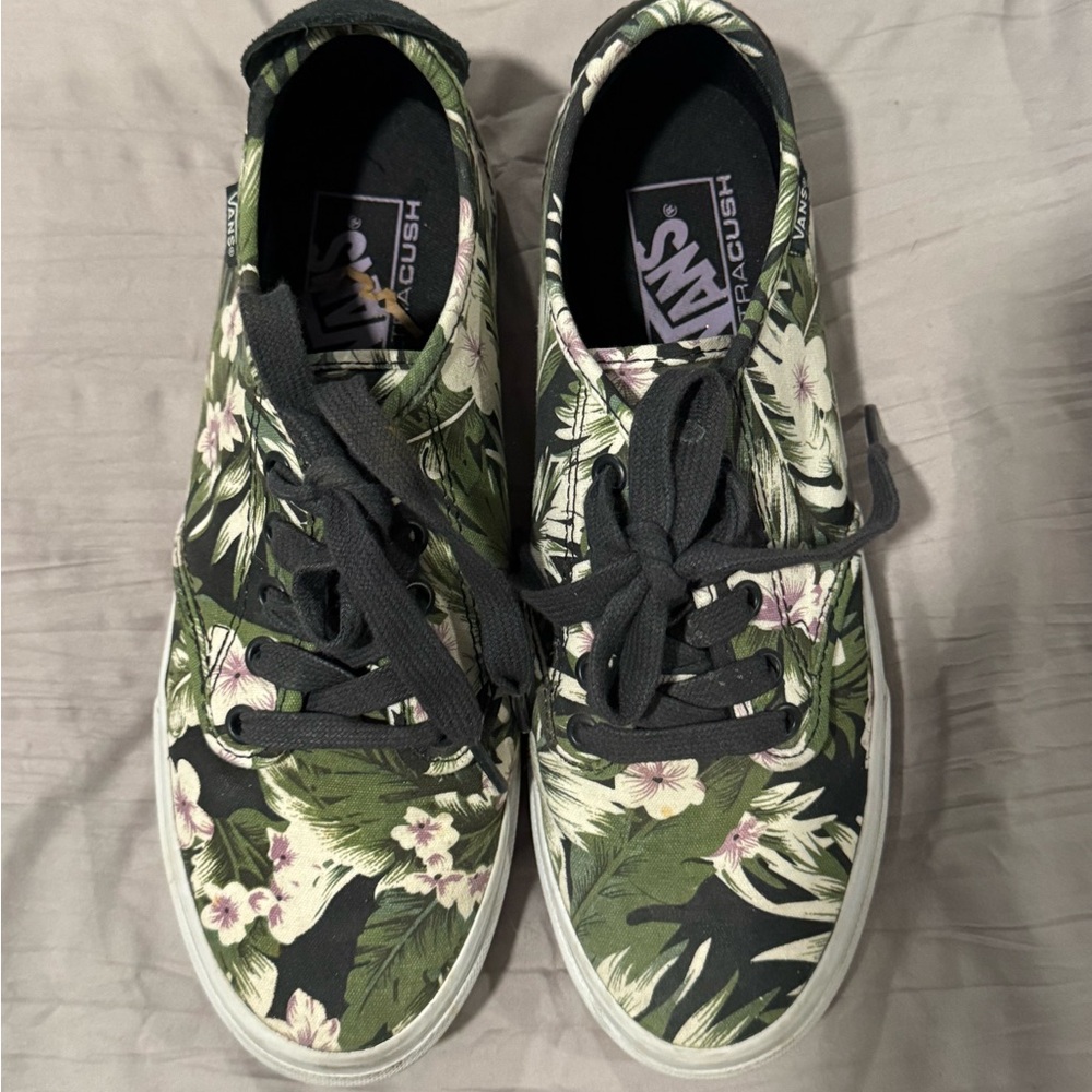 Vans Tropical Floral Canvas Shoes